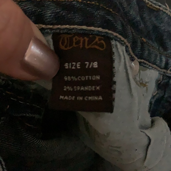 Ten 25 Denim Blue Jeans 7/8  30W inseam 8 rise. Euc - Picture 8 of 11